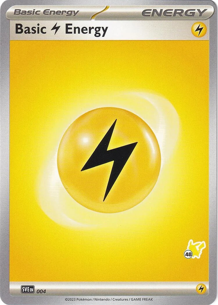 Basic Lightning Energy - Pikachu 48 (004) (Battle Academy 2024) (BA24)