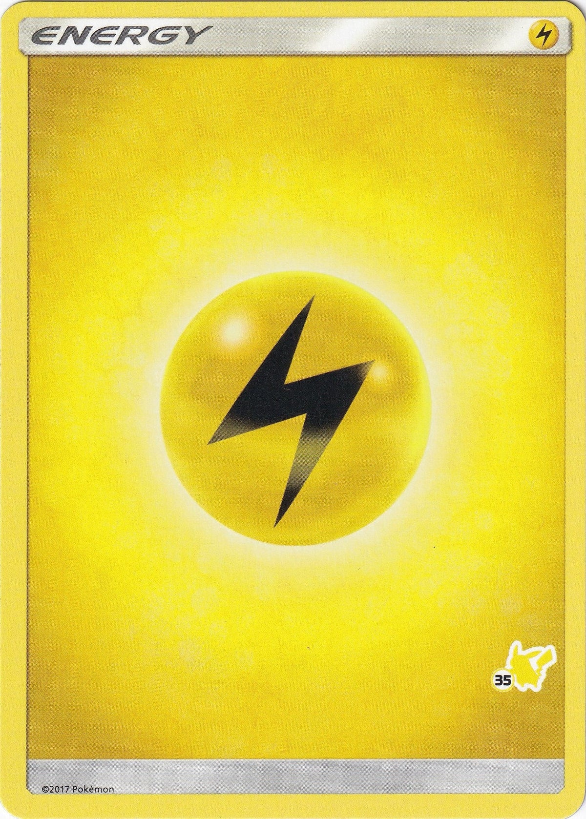 Lightning Energy (#35 Pikachu Stamped) (Battle Academy) (BTA)
