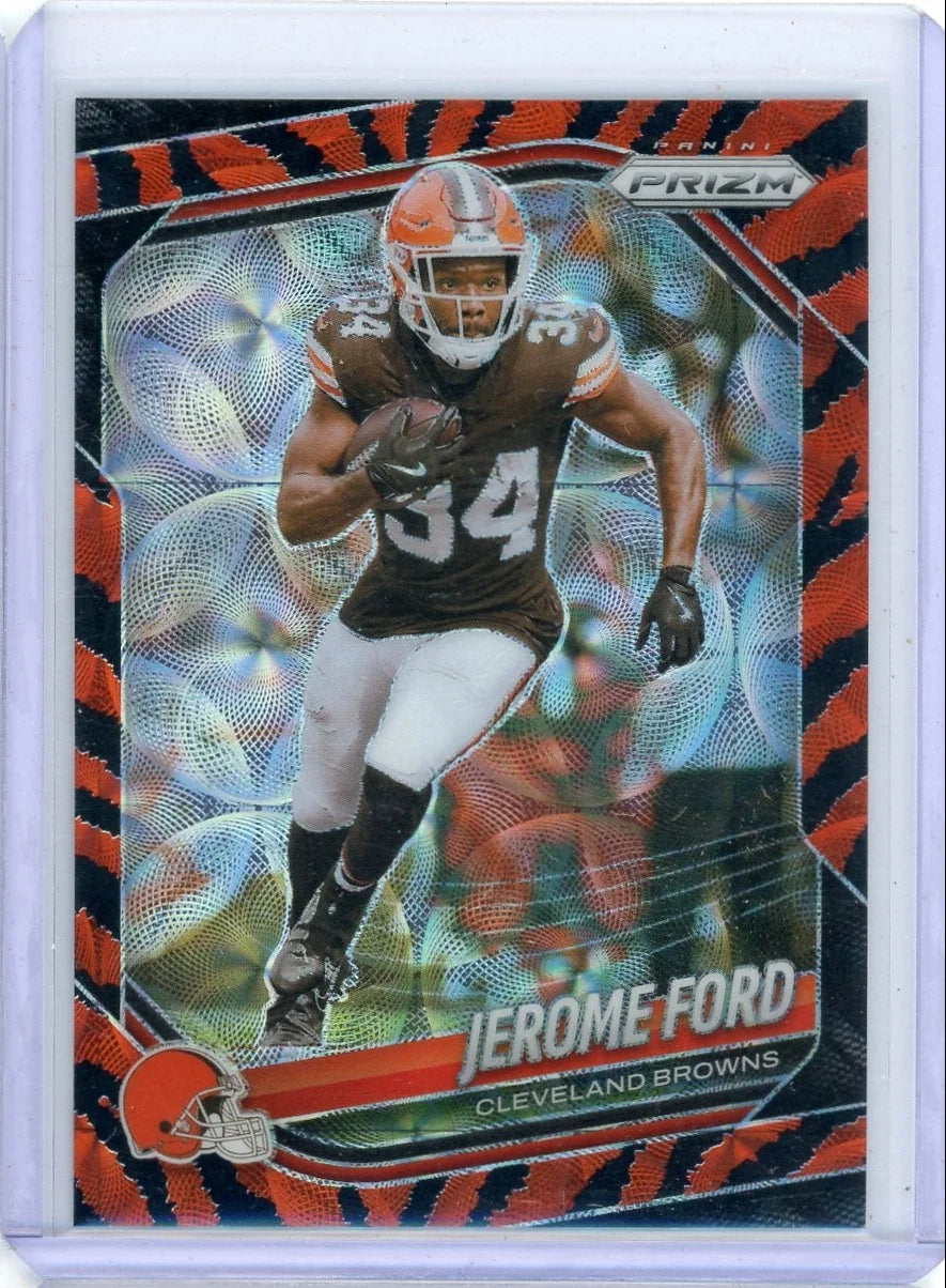 Jerome Ford 2025 Panini Prizm Tiger Choice