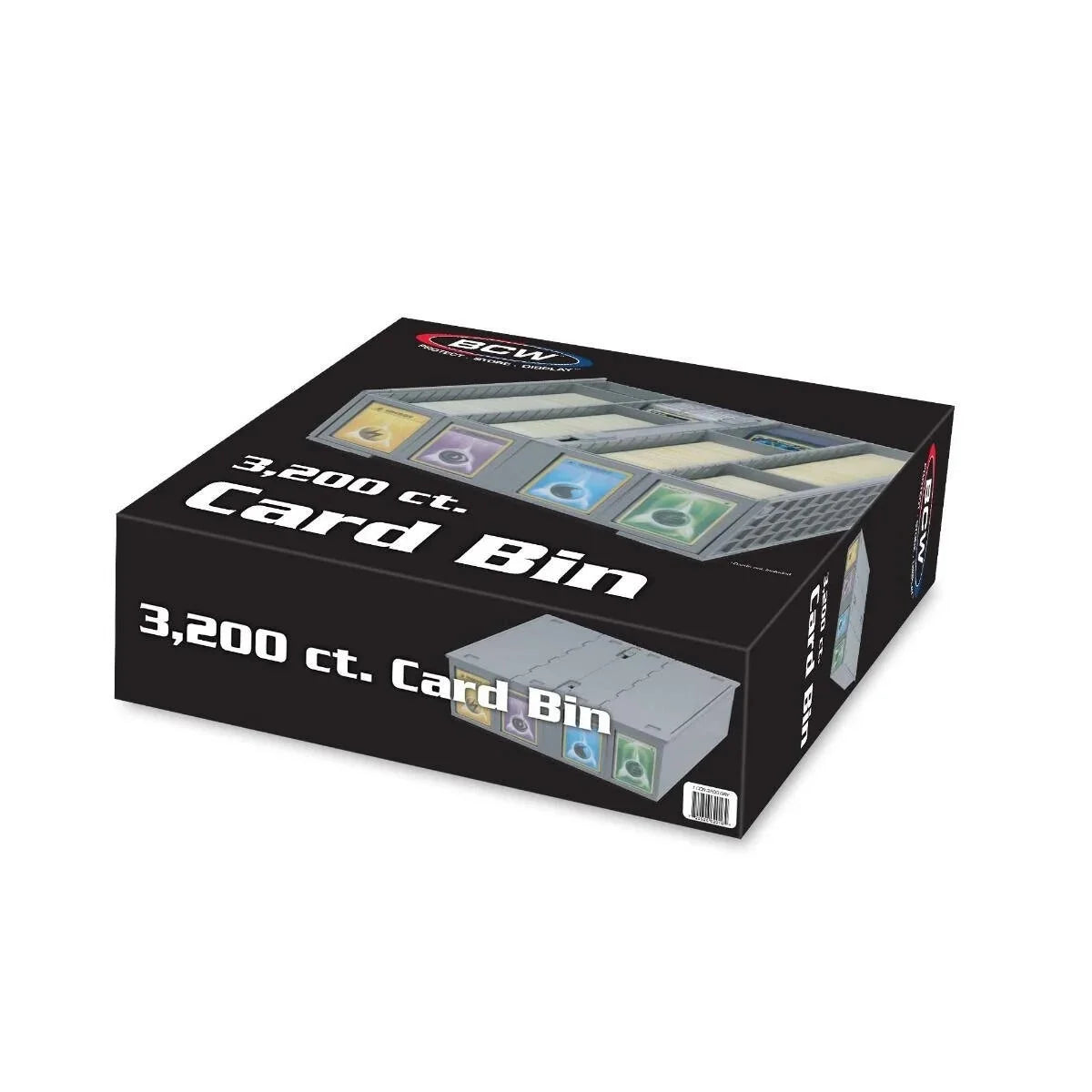 3200 Collectible Card Bin - Grey