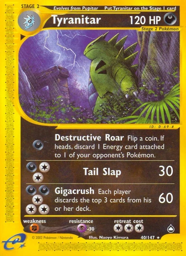 Tyranitar (040/147) (Aquapolis) (AQ)