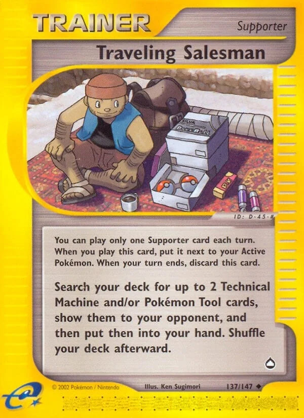 Traveling Salesman (137/147) (Aquapolis) (AQ)
