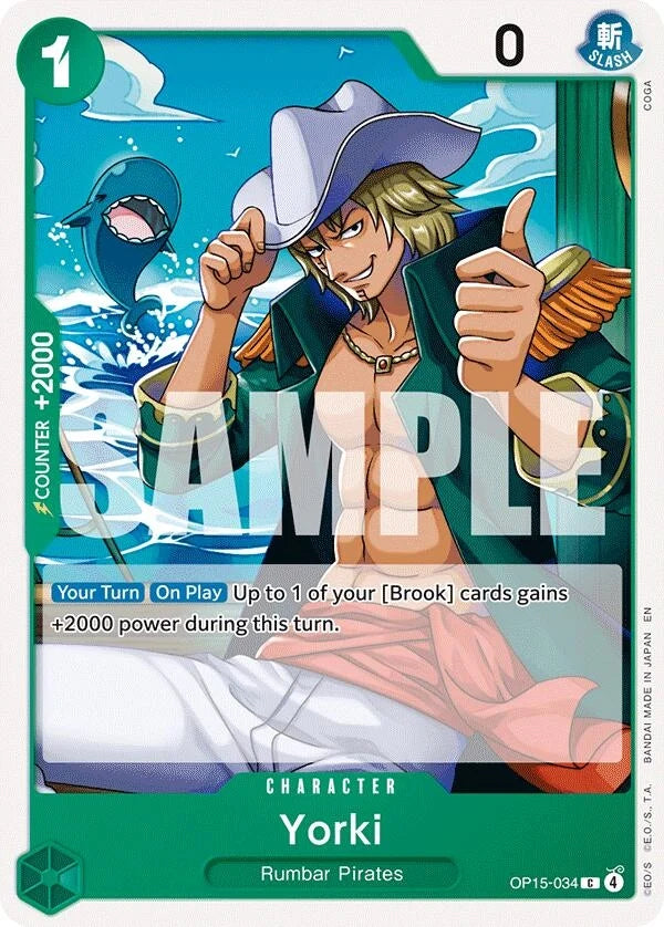 Yorki (OP15-034) (Adventure on Kami's Island) (OP15-EB04)
