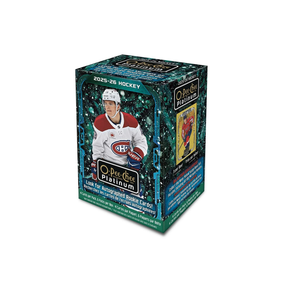 2025-26 Upper Deck O-Pee-Chee Platinum Hockey Blaster Box