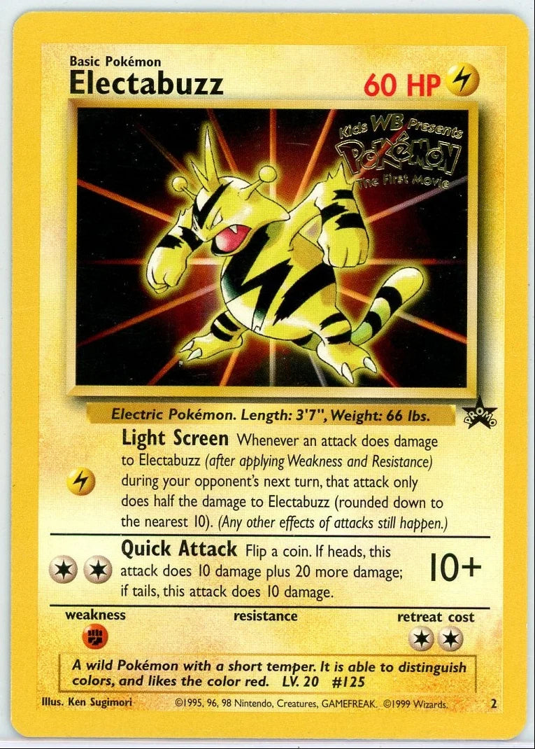 Electabuzz Pokémon (Movie Promo) WoTC Promo #2