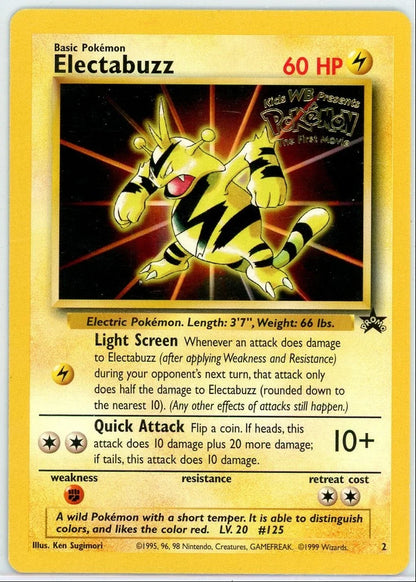 Electabuzz Pokémon (Movie Promo) WoTC Promo #2