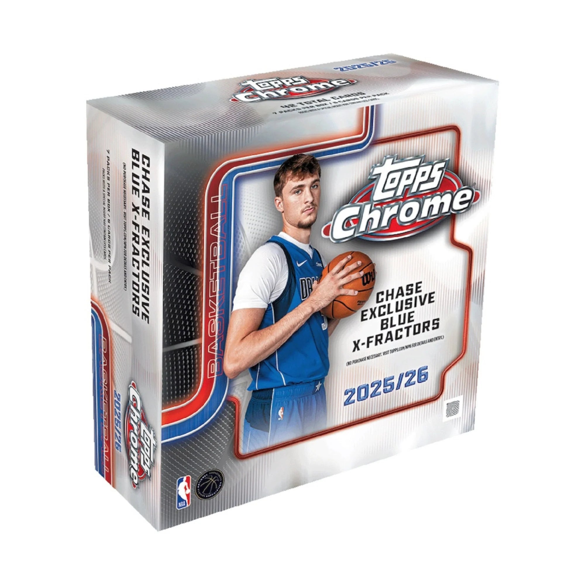 2025-26 Topps Chrome Basketball Mega Box 20 box case