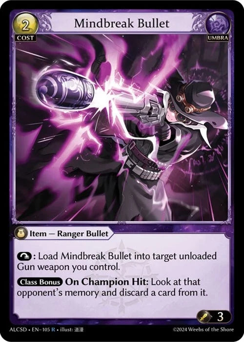 Mindbreak Bullet (105) (Alchemical Revolution Starter Decks) (ALCSD)