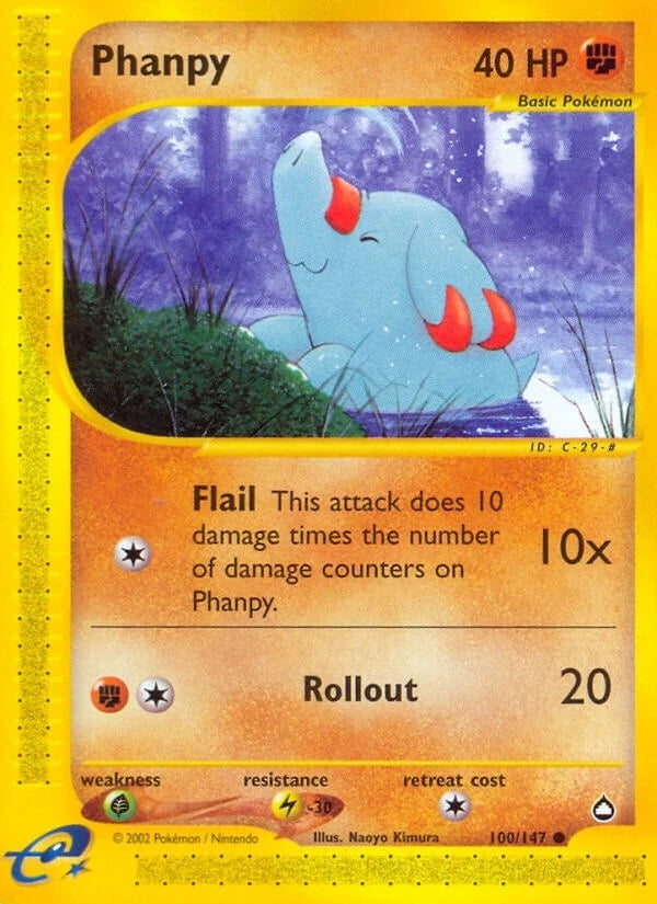 Phanpy (100/147) (Aquapolis) (AQ)