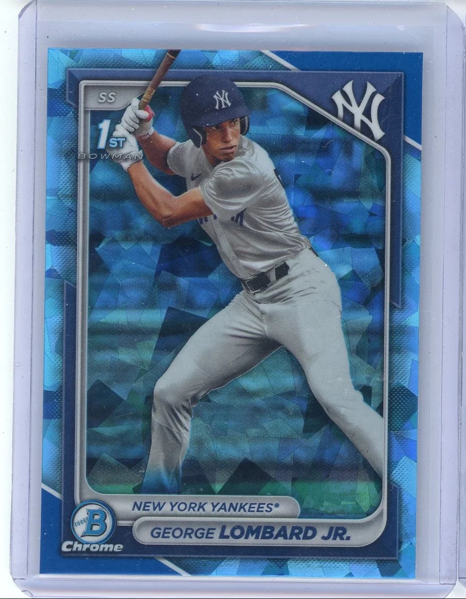 George Lombard Jr. 2024 1st Bowman Chrome Sapphire