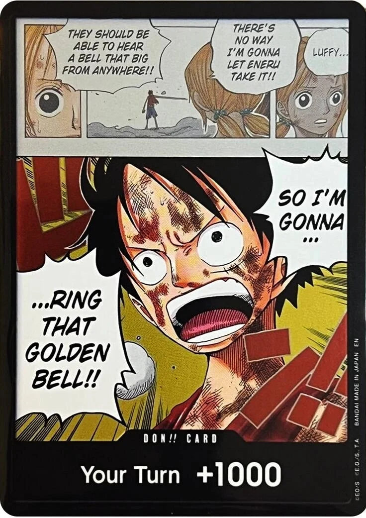 DON!! Card (Luffy) (Adventure on Kami's Island) (OP15-EB04)