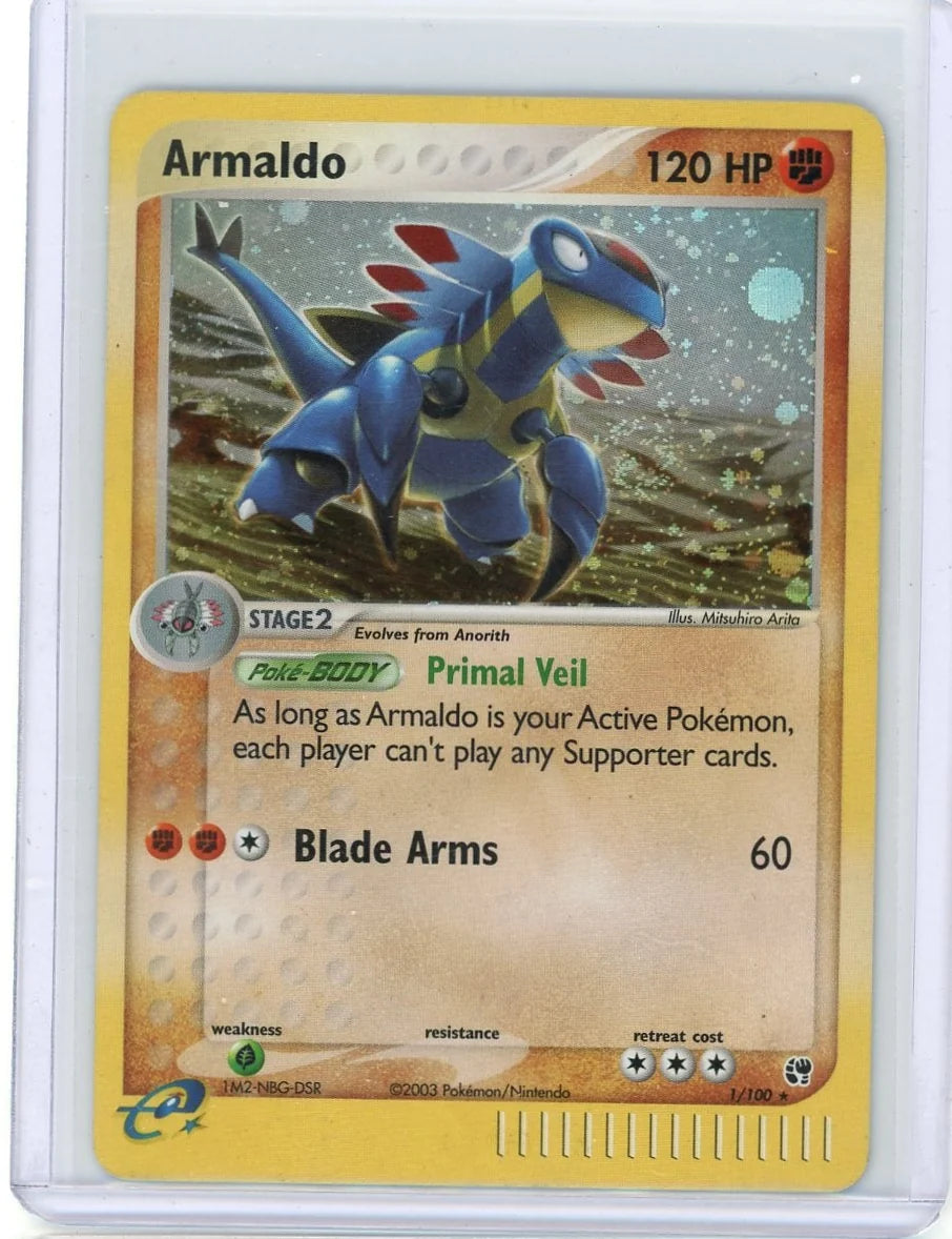 Armaldo Pokémon Sandstorm Holo #1/100