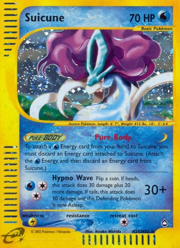 Suicune (H25) (H25/H32) (Aquapolis) (AQ)