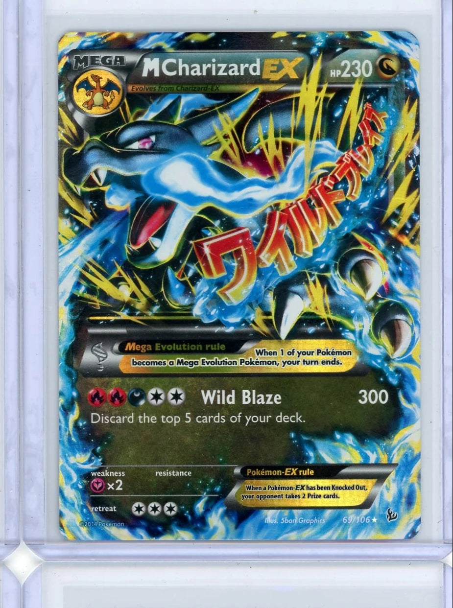 Mega Charizard EX Pokémon XY Flashfire Ultra-Rare #69/106