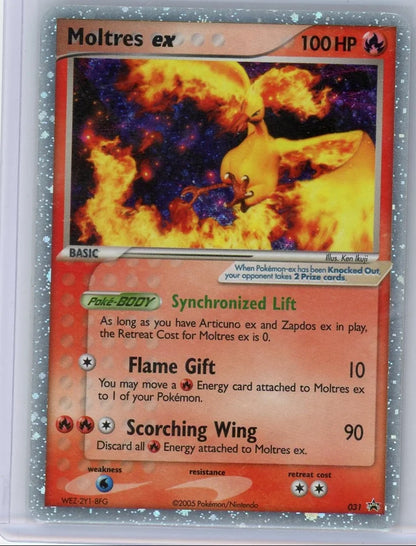 Moltres ex Pokémon EX Collector's Tin Black Star Promo #031