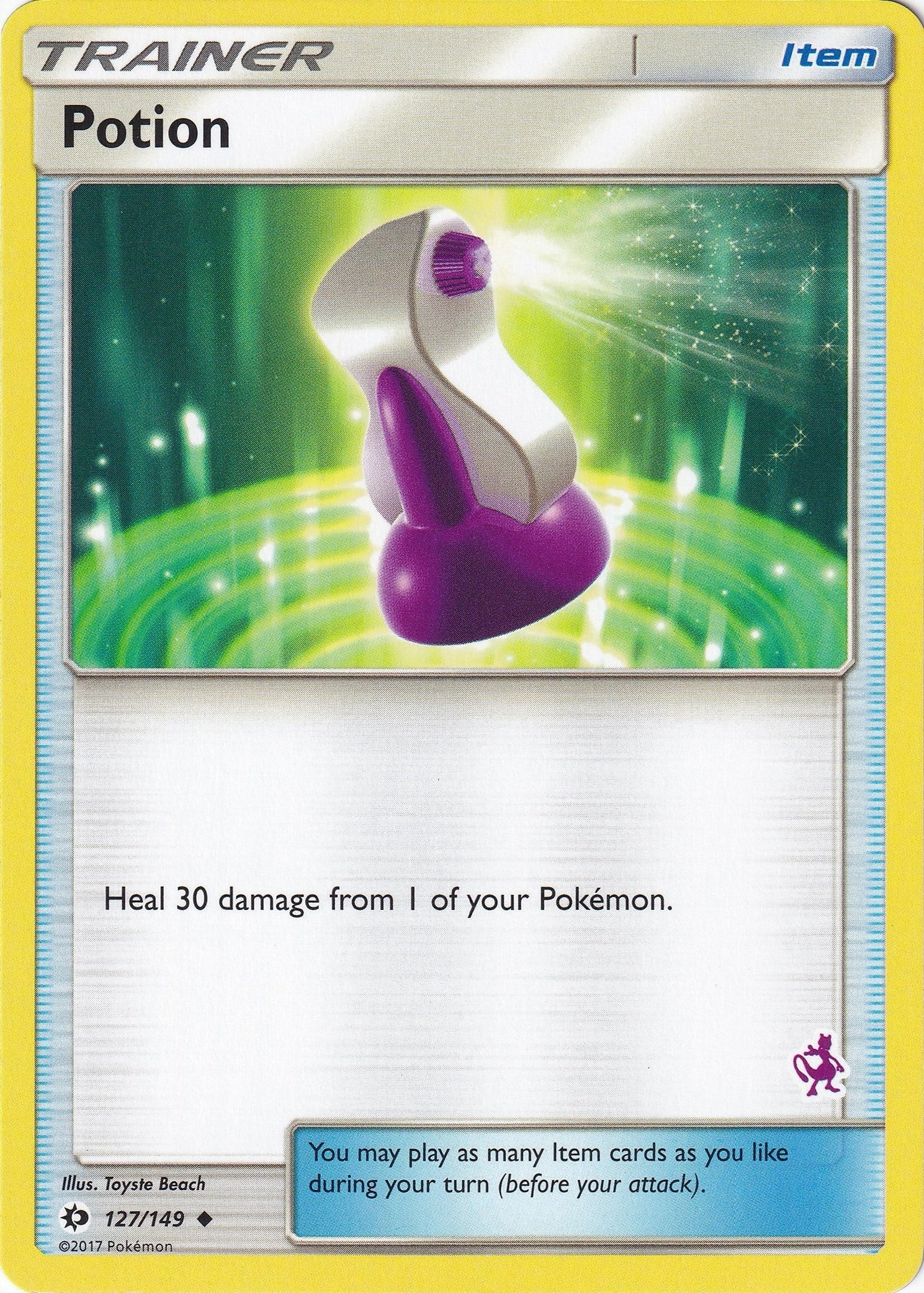 Potion - 127/149 (Mewtwo Stamped) (127/149) (Battle Academy) (BTA)