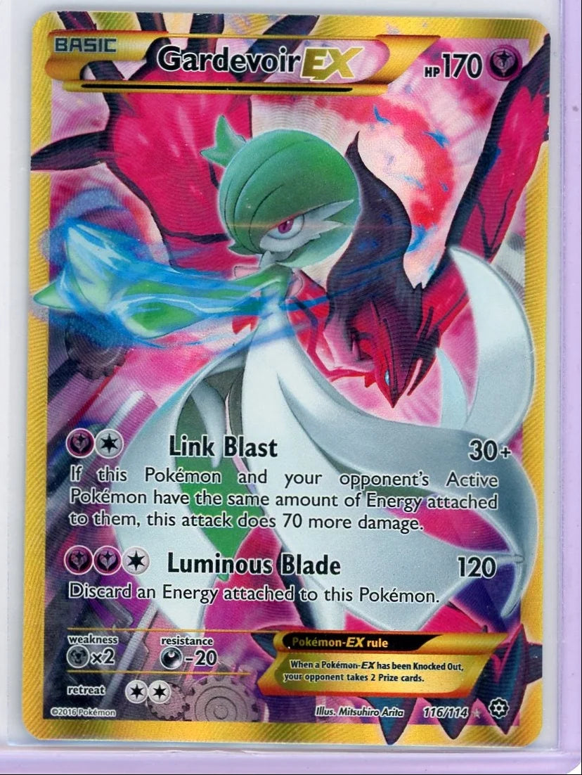 Gardevoir EX Pokémon Steam Siege Secret Rare #116/114