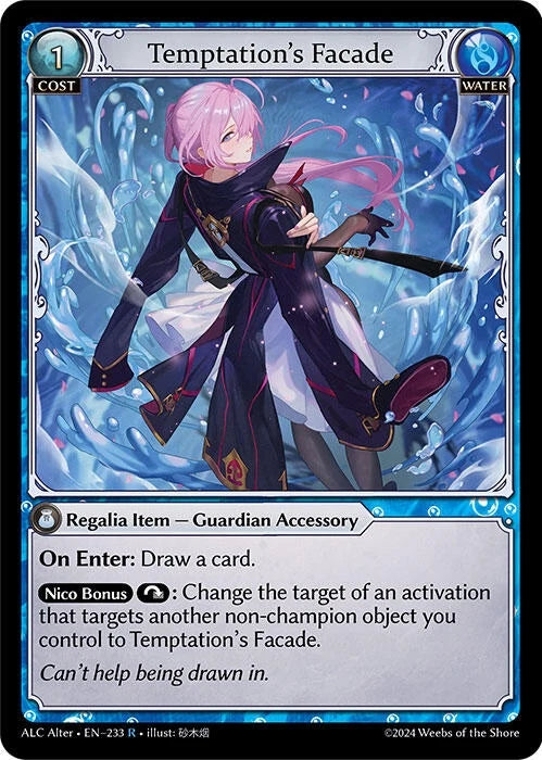 Temptation's Facade (233) (Alchemical Revolution Alter Edition) (ALC Alter)