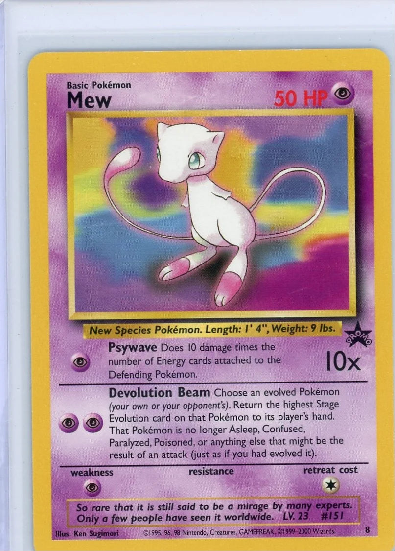 Mew 2000 Pokemon WoTC Promo #8