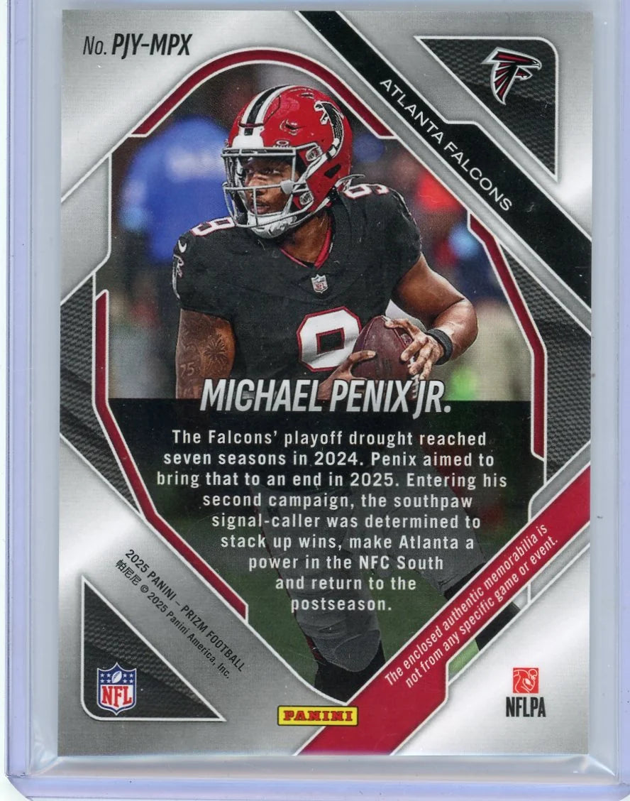 Michael Penix Jr. Panini Prizm #PJY-MPX
