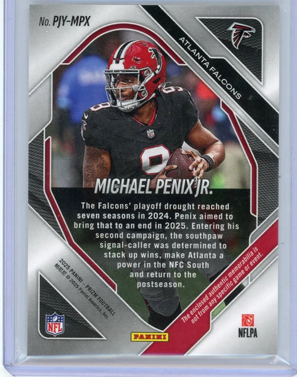 Michael Penix Jr. Panini Prizm #PJY-MPX