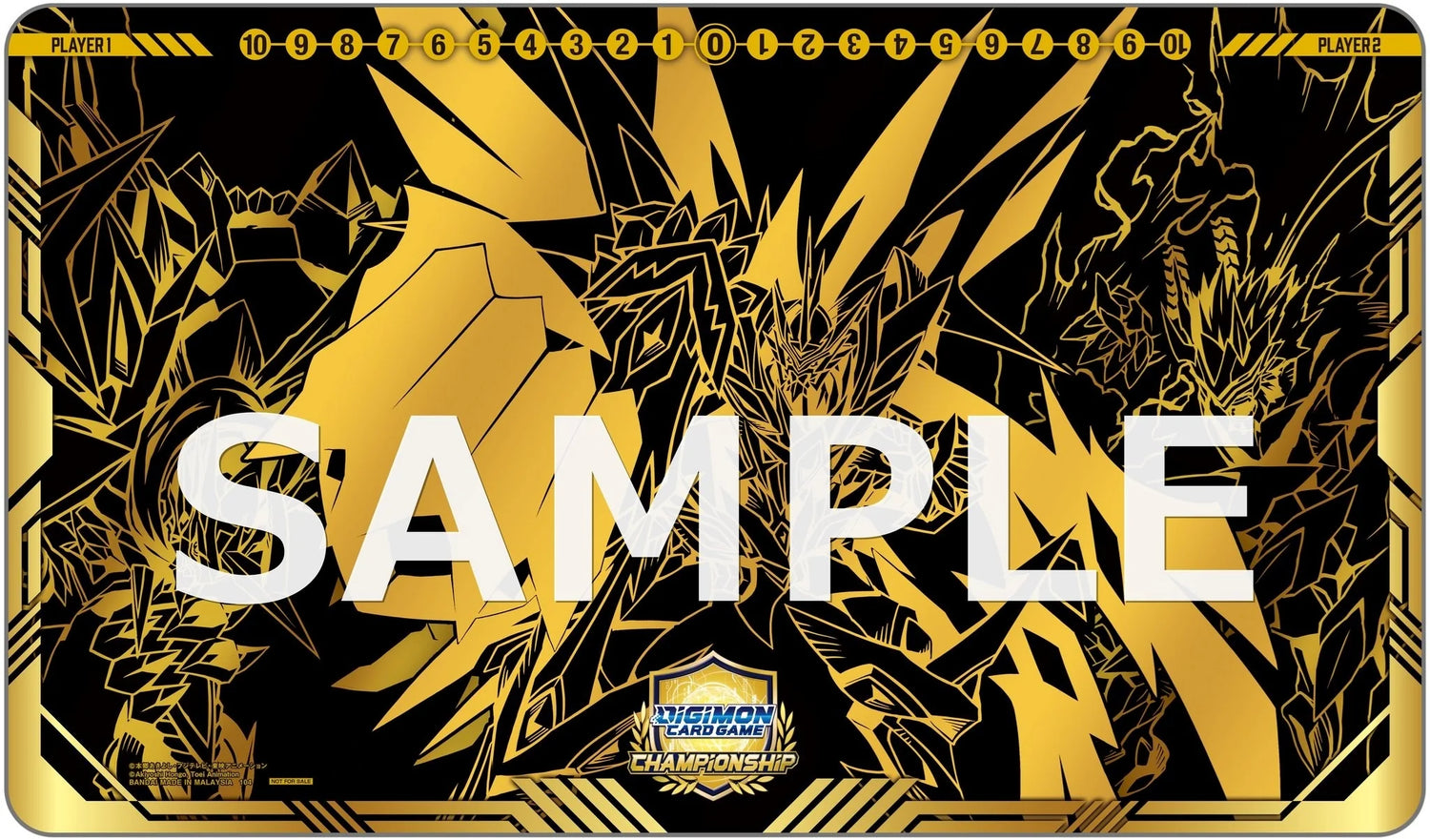 Digimon Card Game: 2023 World Championship Participation Prize Playmat