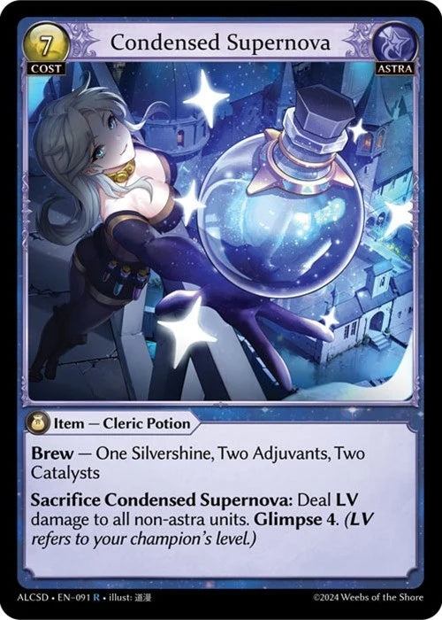 Condensed Supernova (091) (Alchemical Revolution Starter Decks) (ALCSD)