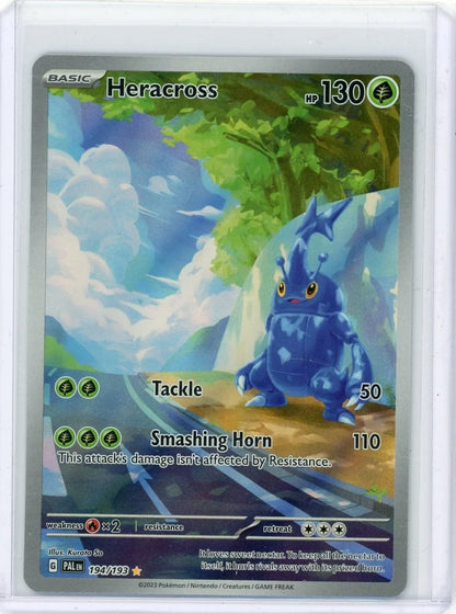 Heracross Pokémon Paldea Evolved Illustration Rare #194/193