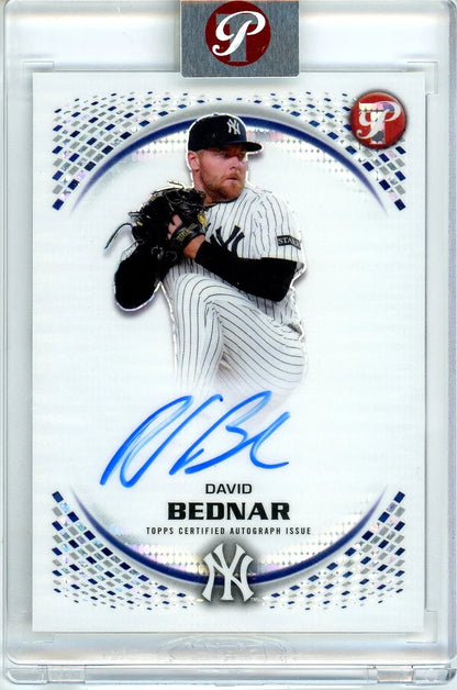 David Bednar 2026 Topps Pristine Autographs #PA-DAB