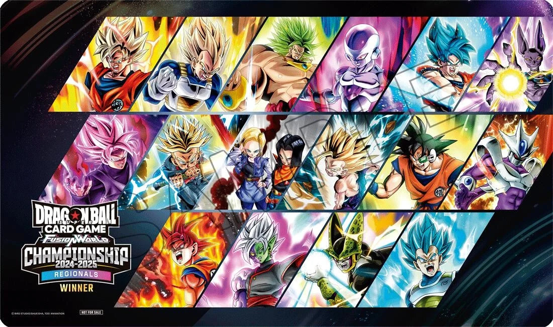 Dragon Ball Super Fusion World: Championship 2024-2025 Regionals Playmat