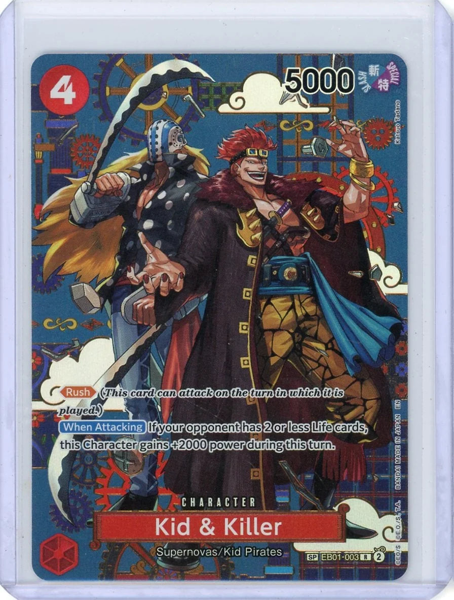 Kid & Killer One Piece EB01-003 Rare SP