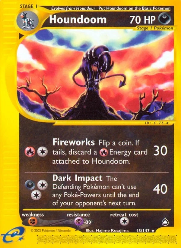 Houndoom (15) (015/147) (Aquapolis) (AQ)