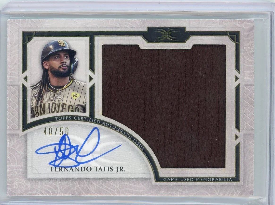 Fernando Tatis Jr. 2025 Topps Definitive Autographed Relic #'d /50