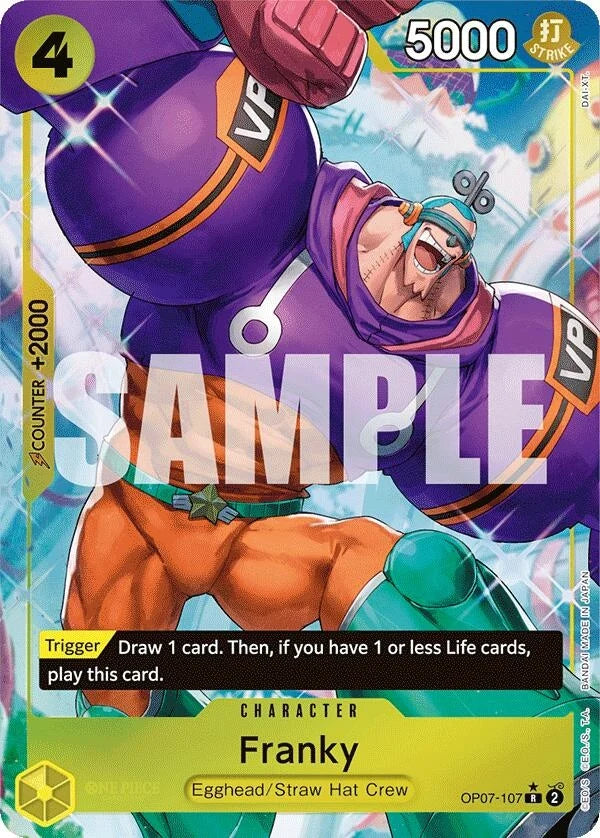 Franky (Parallel) (OP07-107) (500 Years in the Future) (OP07)