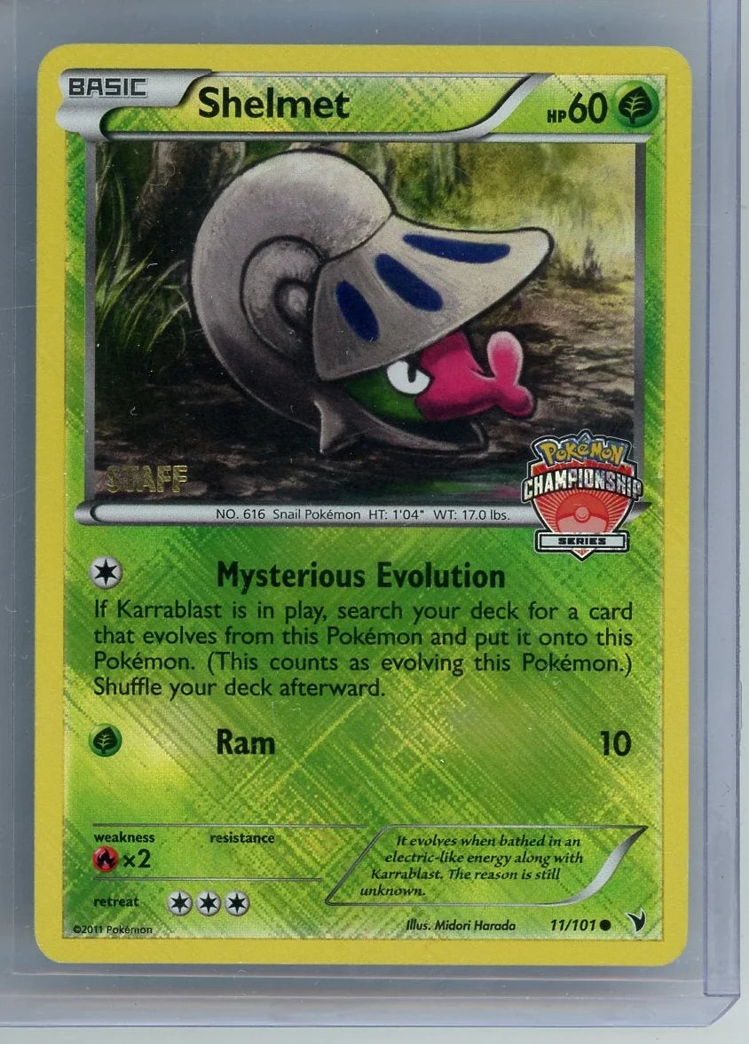 Shelmet Pokémon Championship Series Staff Promo #11/101