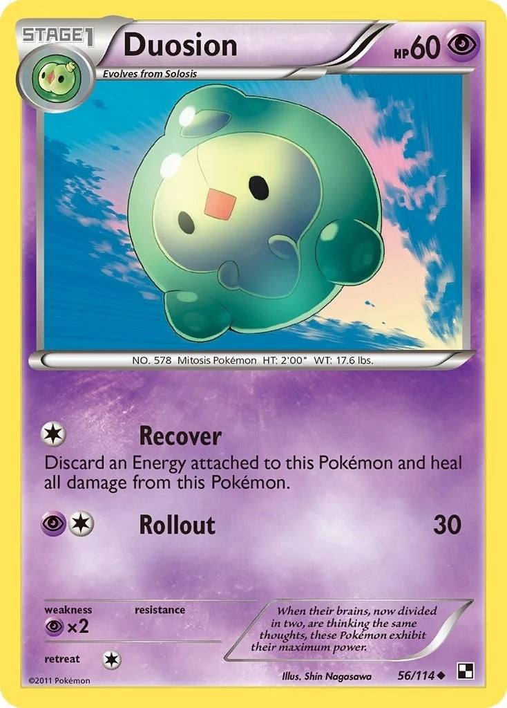 Duosion (56/114) (Black and White) (BLW)
