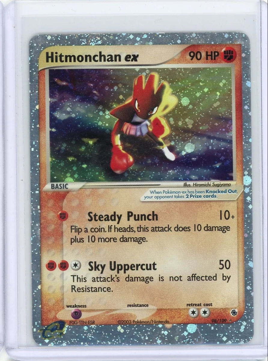 Hitmonchan ex Pokémon Ruby & Sapphire #98/109 (DMG)