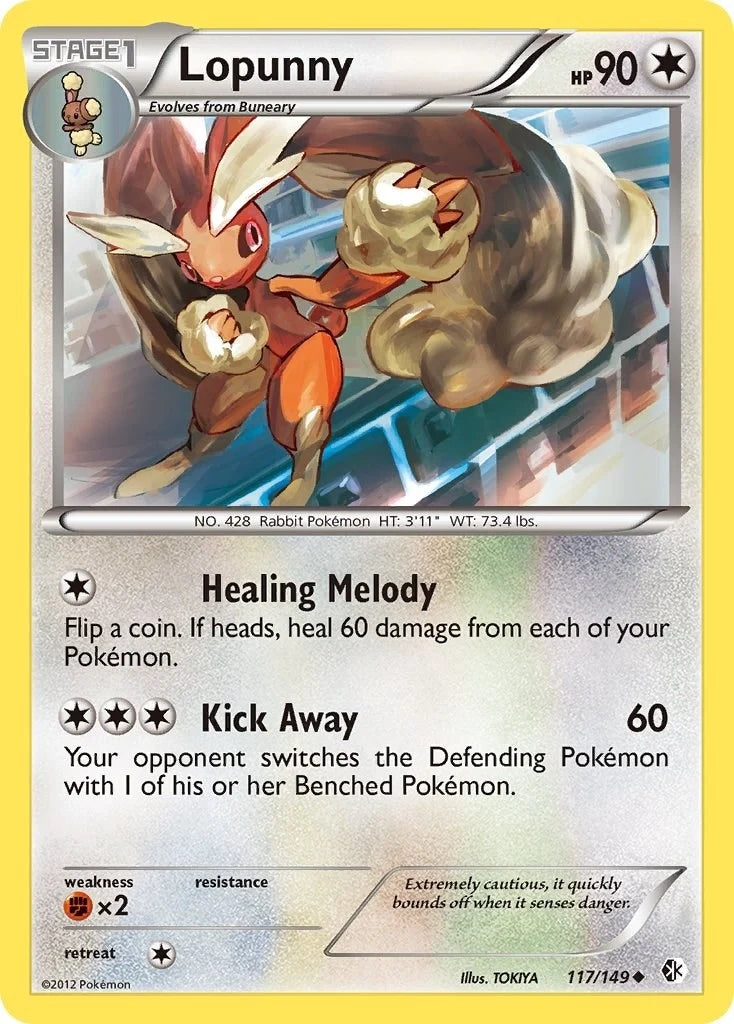 Lopunny (117/149) (Boundaries Crossed) (BCR)