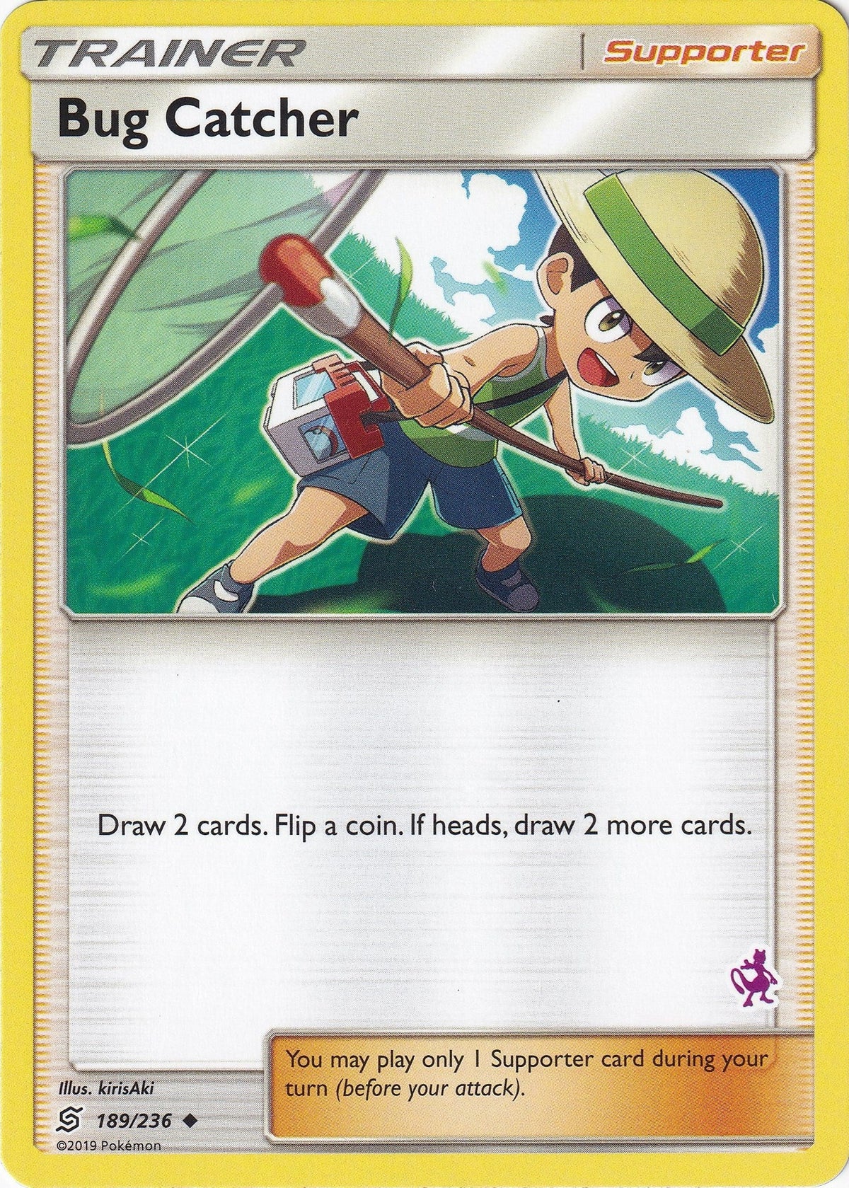 Bug Catcher - 189/236 (Mewtwo Stamped) (189/236) (Battle Academy) (BTA)