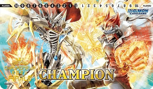 Digimon Card Game: 2022 Final Championships 1st Place Playmat
