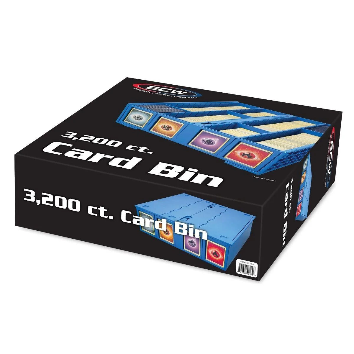 3200 Collectible Card Bin - Blue