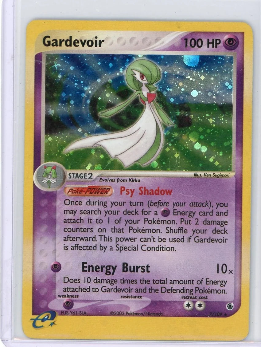 Gardevoir Pokémon Ruby & Sapphire Holo #7/109 (HP)