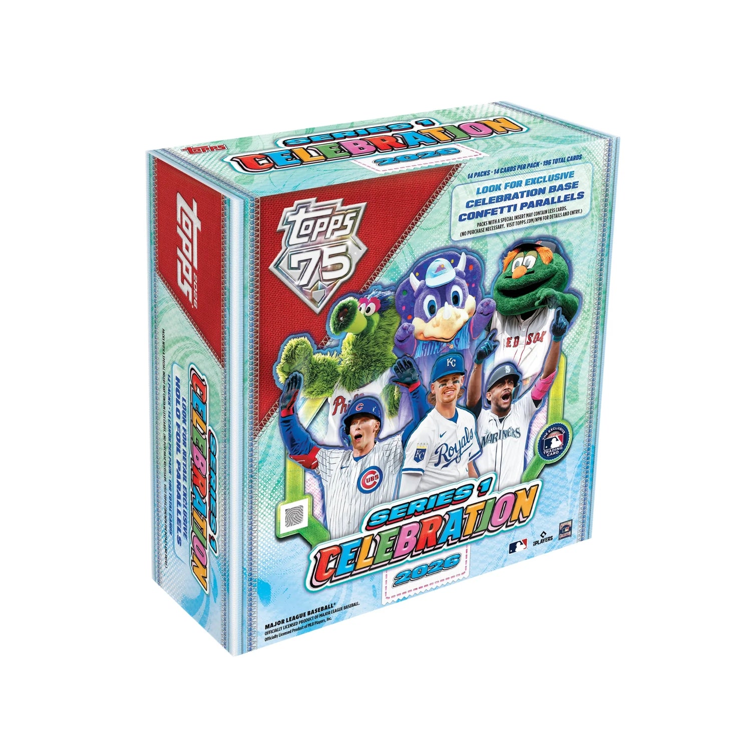 2026 Topps Series 1 Celebration Mega 20-Box Case