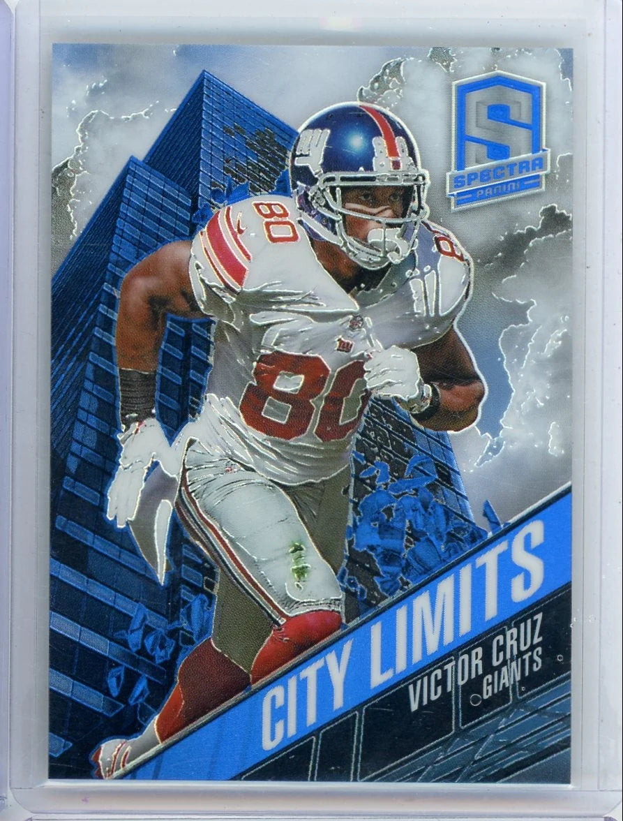 Victor Cruz 2013 Panini Spectra City Limits blue #'d 21/49