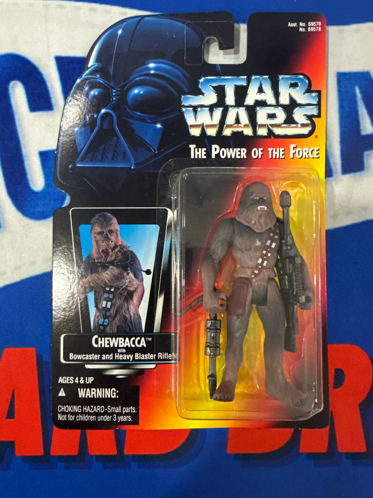 Chewbacca Star Wars The Power of the Force 1995 Kenner Figurine