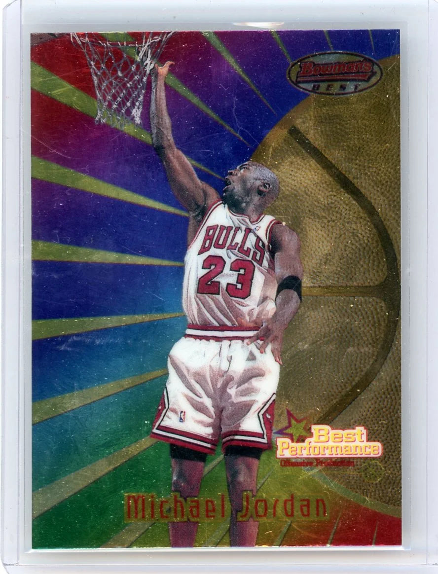 Michael Jordan 1998 Bowman's Best Best Performance #96