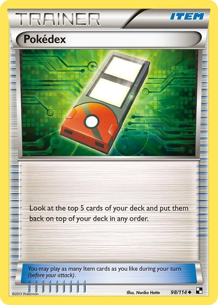 Pokedex (98/114) (Black and White) (BLW)