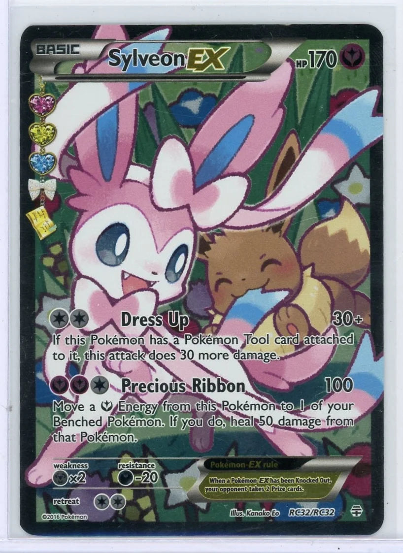 Sylveon EX 2016 Pokemon Generations Radiant Collection #RC32/RC32