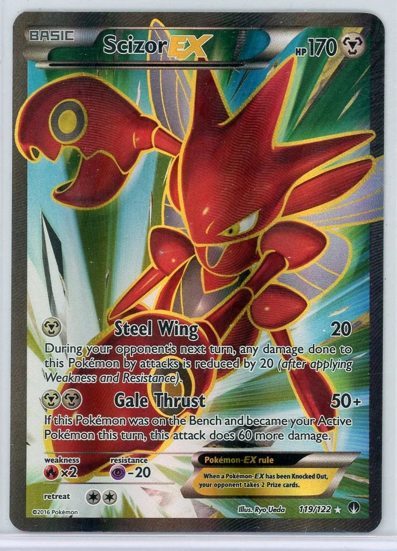 Scizor EX 2016 Pokemon BREAKpoint #119/122