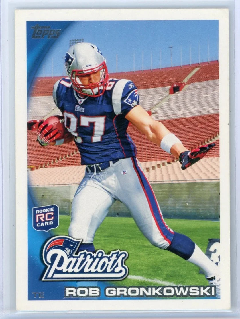 Rob Gronkowski 2010 Topps Rookie Card #148